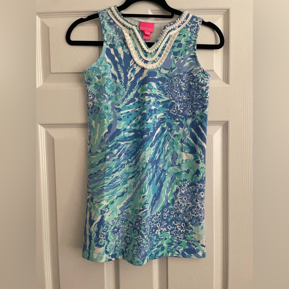 NWT Lilly Pulitzer Mini Harper Shift Dress Girls L (8-10)